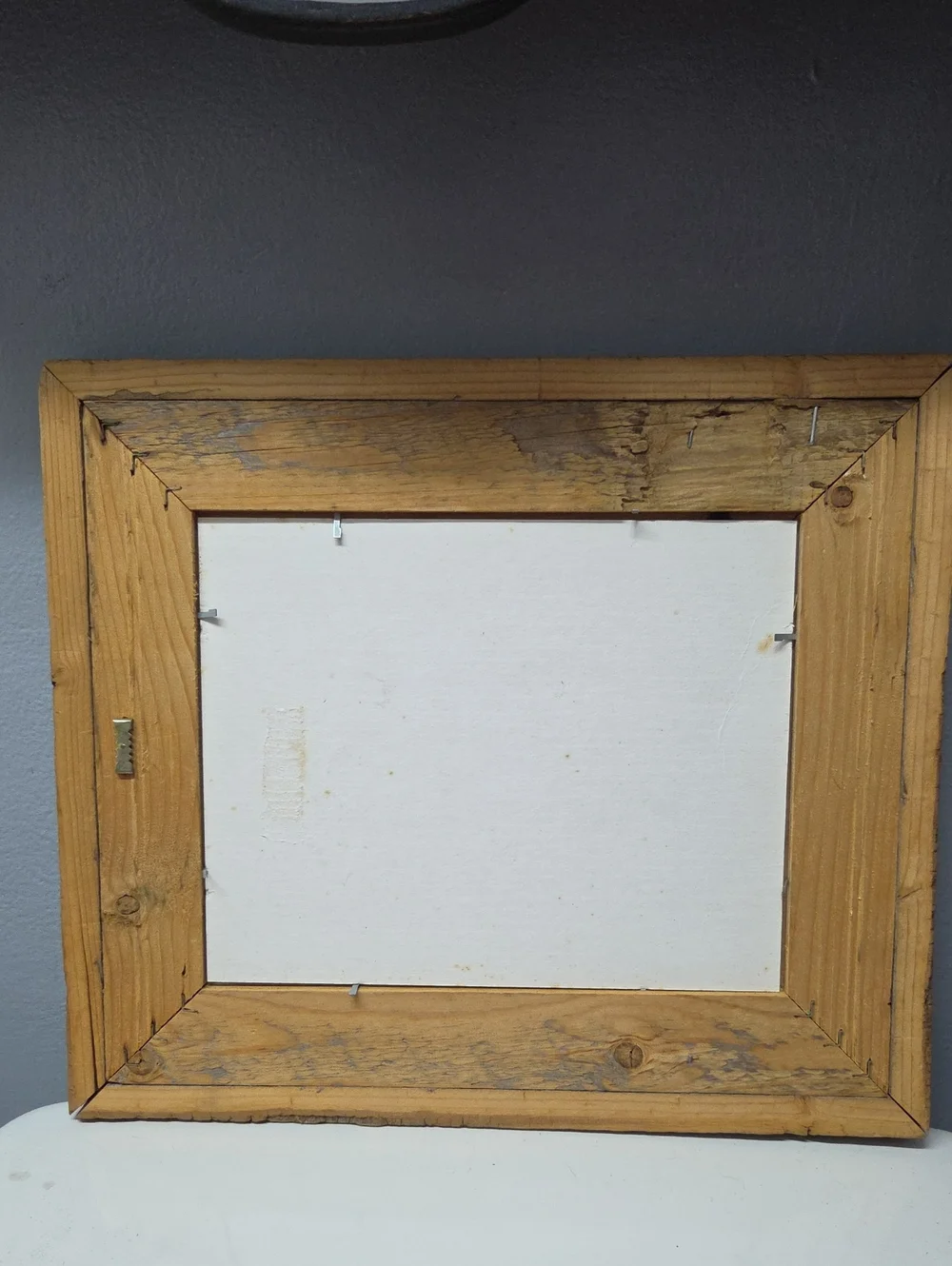 Rustic Barn Wood Picture Frame - Natural Brown